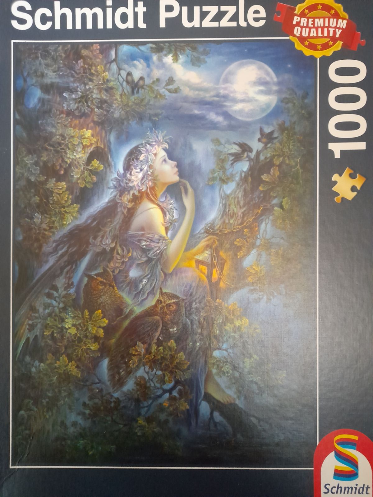 Puzzle: Im Mondlicht von Schmidt Puzzle (1000 Teile) - Wanderpuzzle #42