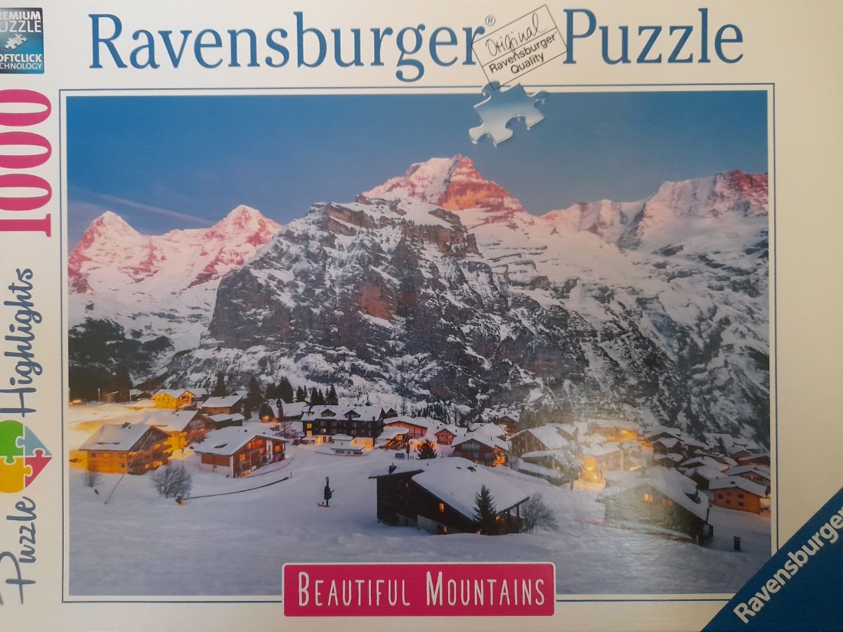 Puzzle: Beautiful Mountains von Ravensburger (1000 Teile) - Wanderpuzzle #44