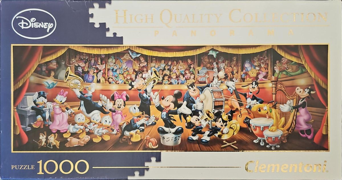 Puzzle: Mickey's Orchester von Clementoni (1000 Teile) - Wanderpuzzle #47