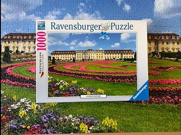 Puzzle: Ludwigsburg von Ravensburger (1000 Teile) - Wanderpuzzle #54