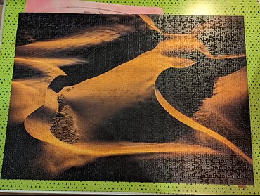 Puzzle: Düne von Schmidt (1000 Teile) - Wanderpuzzle #60