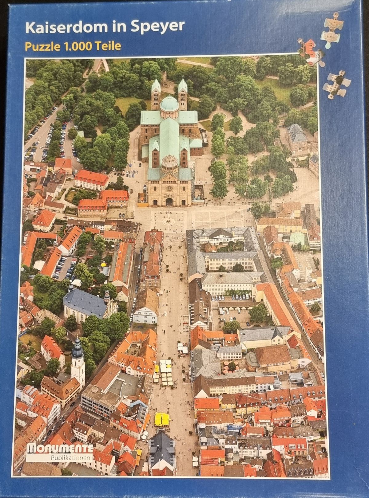 Puzzle: Kaiserdom in Speyer von Monumente Publikationen (1000 Teile) - Wanderpuzzle #65