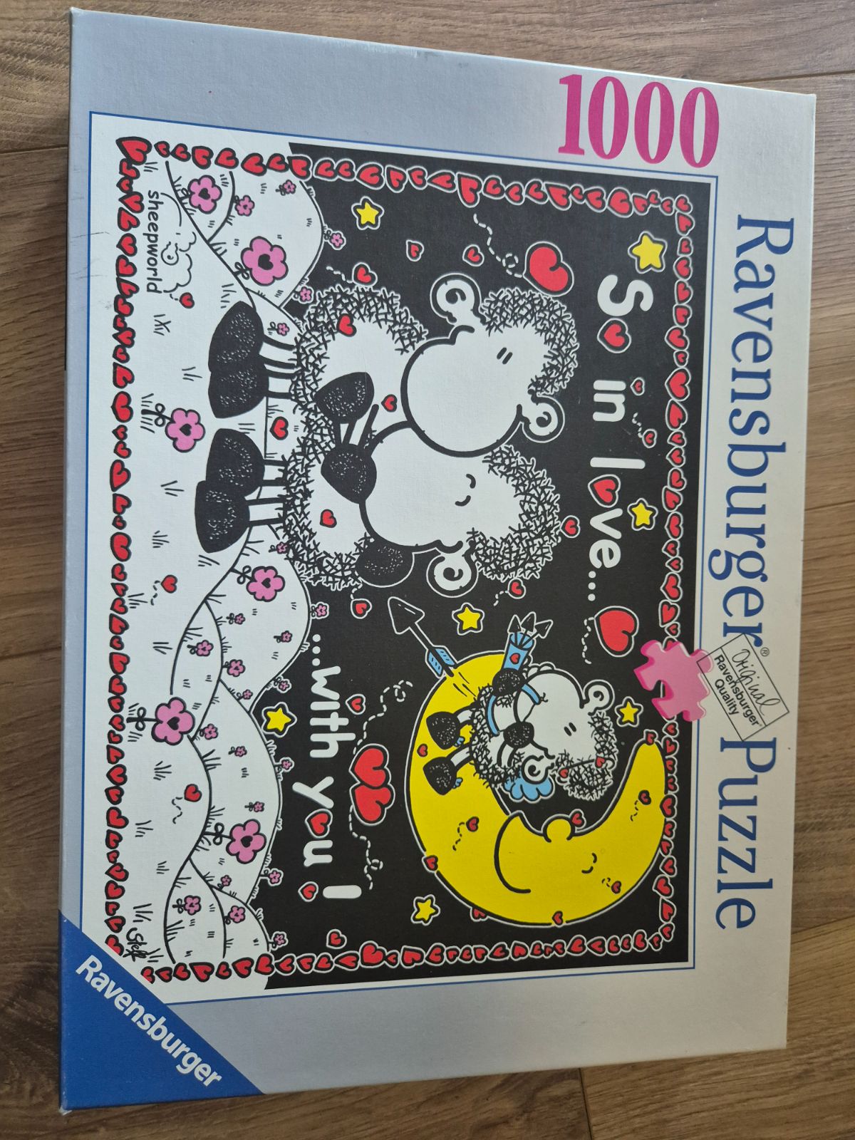 Puzzle: Sheepworld von Ravensburger (1000 Teile) - Wanderpuzzle