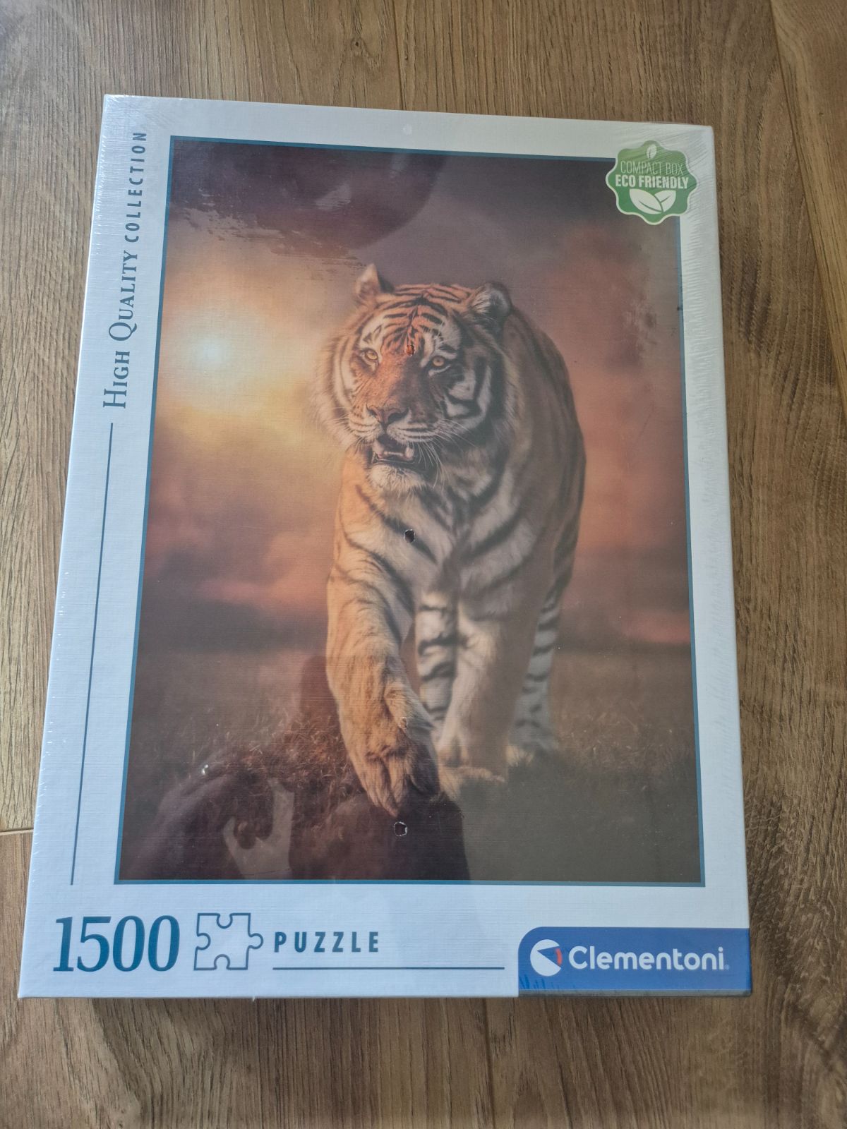 Puzzle: Tiger von Clementoni (1500 Teile) - Wanderpuzzle #69