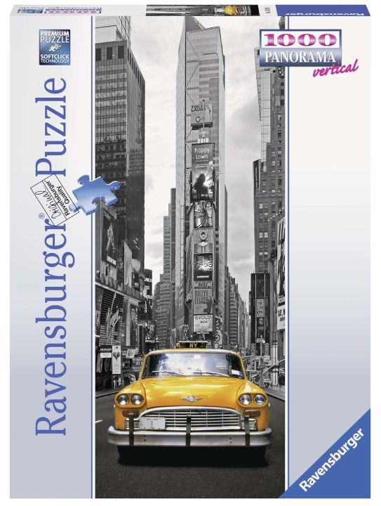 Puzzle: New York gelbes Taxi von Ravensburger (1000 Teile) - Wanderpuzzle #81