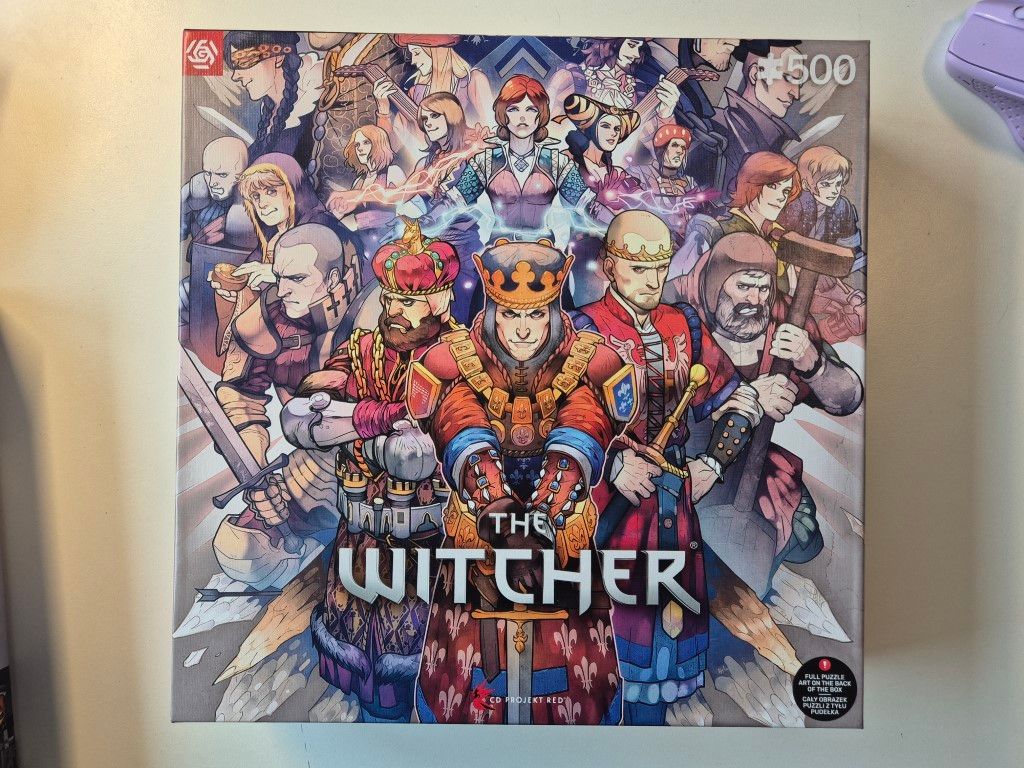 Puzzle: The Witcher von goodloot (500 Teile) - Wanderpuzzle