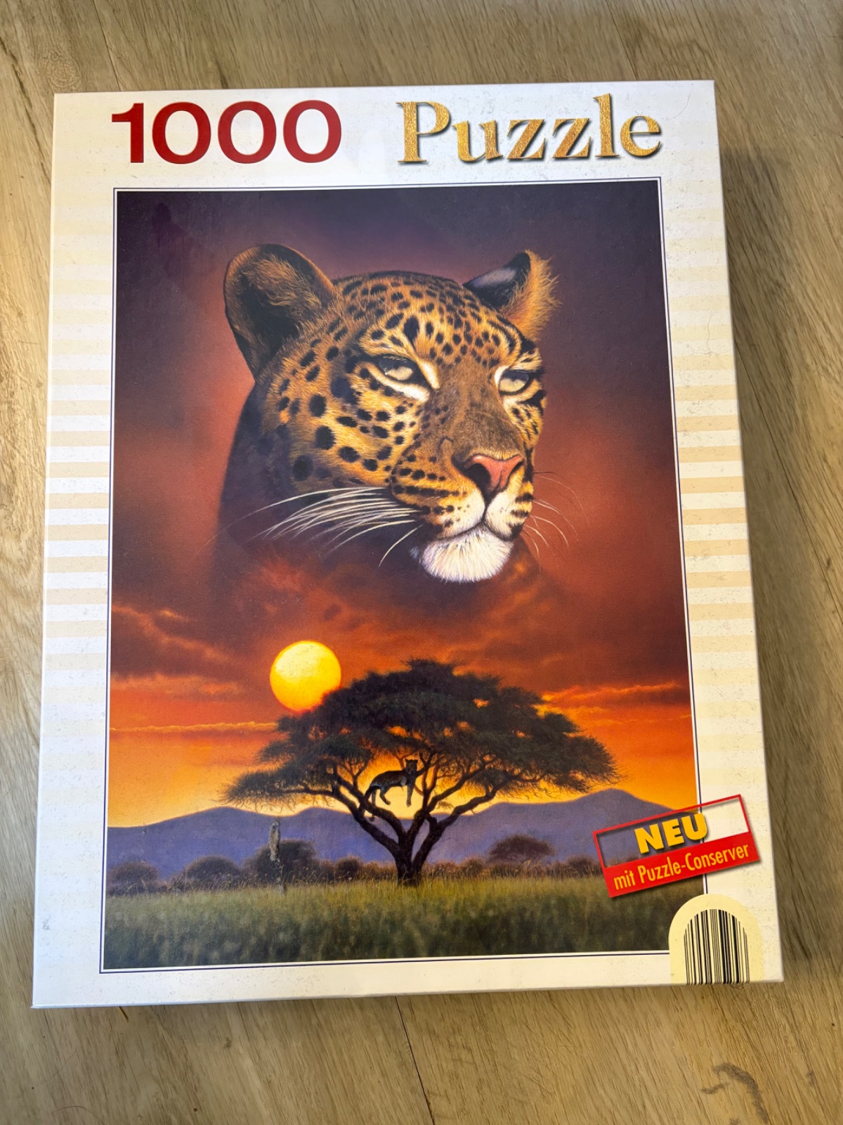Puzzle: Herr der Steppe von Bookmark (1000 Teile) - Wanderpuzzle #98