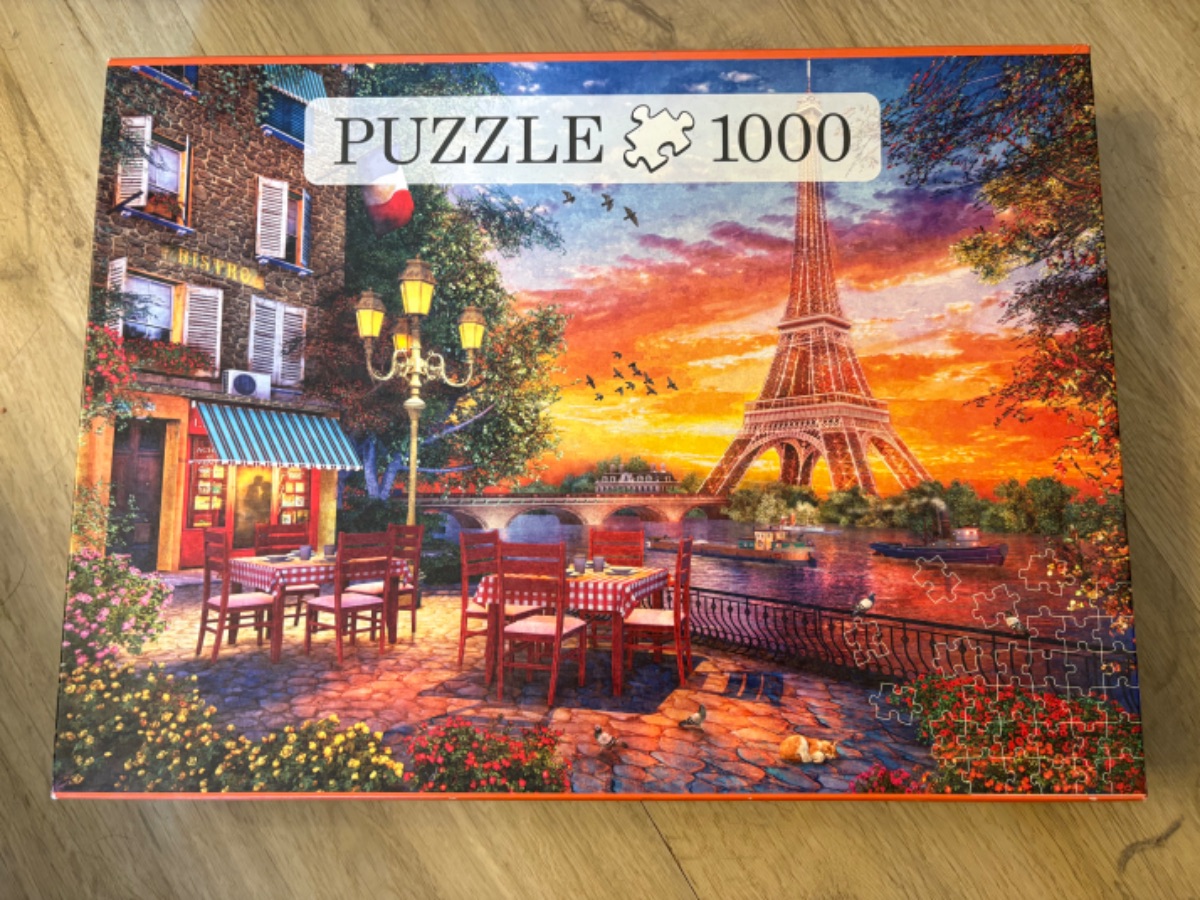Puzzle: Beautiful Paris von Ravensburger (1000 Teile) - Wanderpuzzle #100
