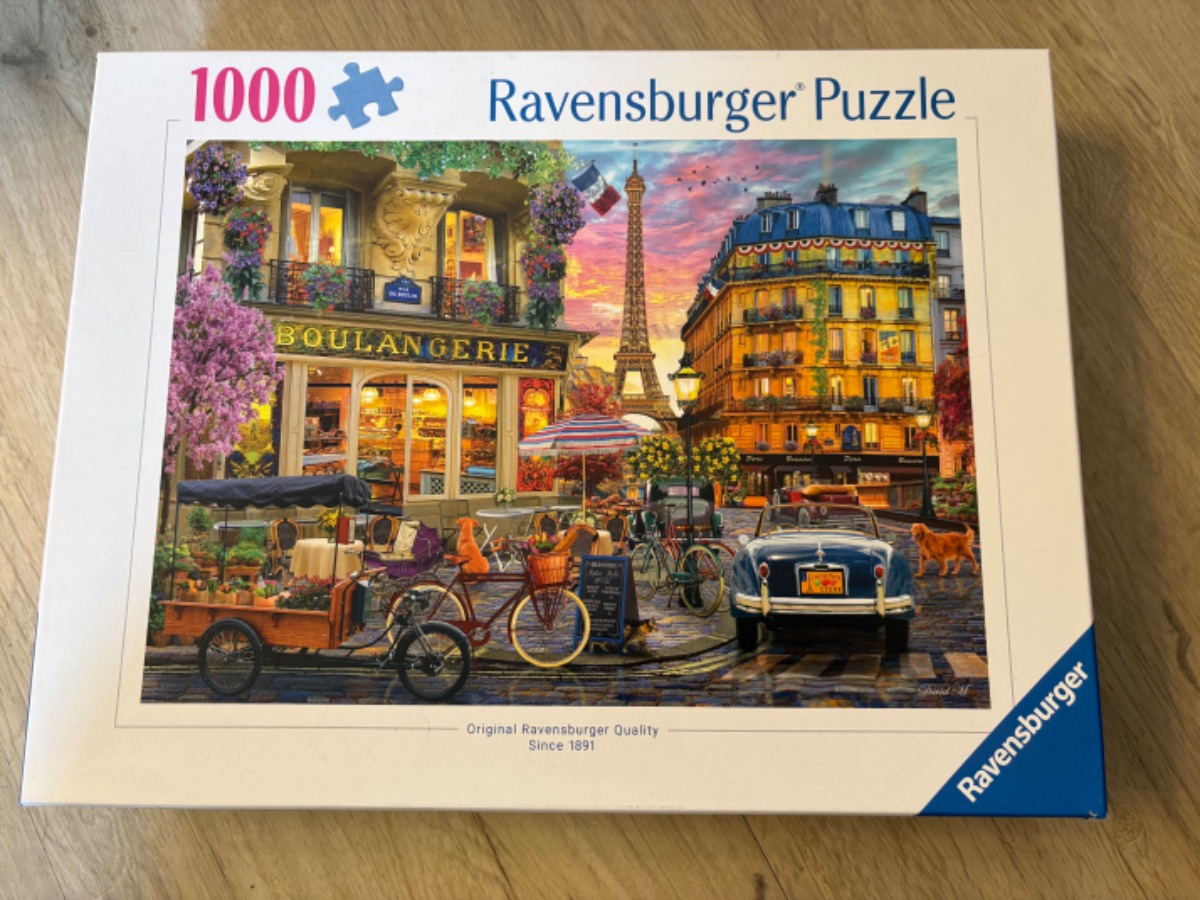 Puzzle: Boulangerie von Ravensburger (1000 Teile) - Wanderpuzzle #104