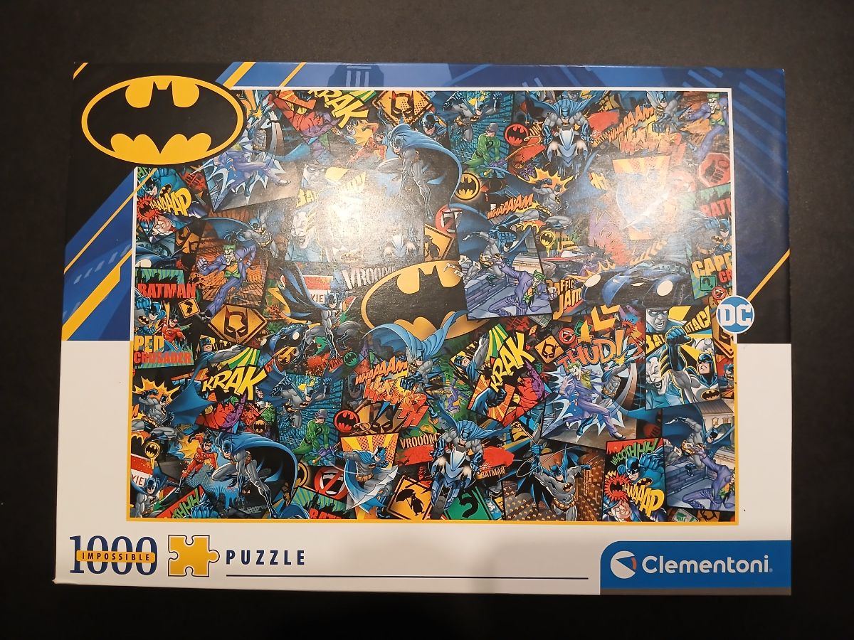 Puzzle: Batman & Characters - Impossible Edition von Clementoni (1000 Teile) - Wanderpuzzle #106