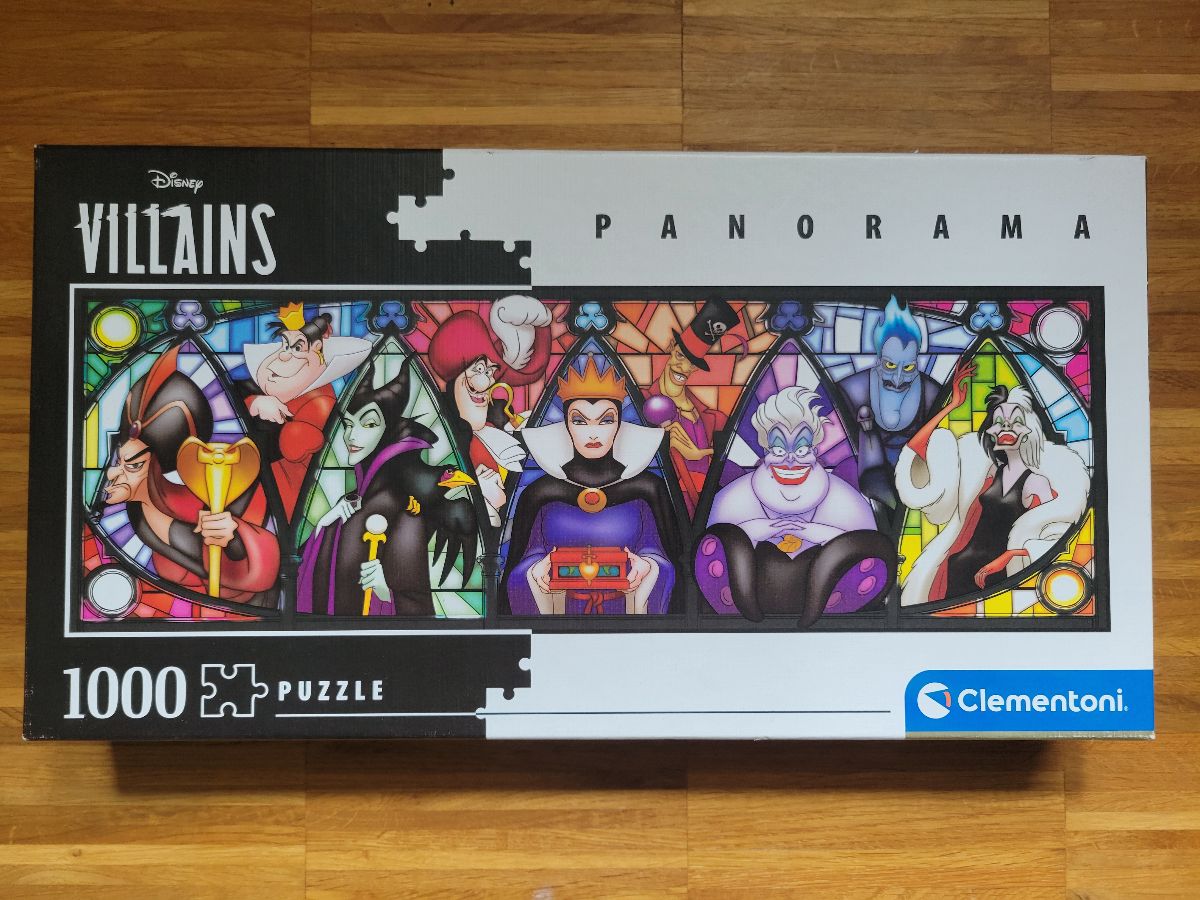 Puzzle: Disney Villains Panorama von Ravensburger (100 Teile) - Wanderpuzzle #110
