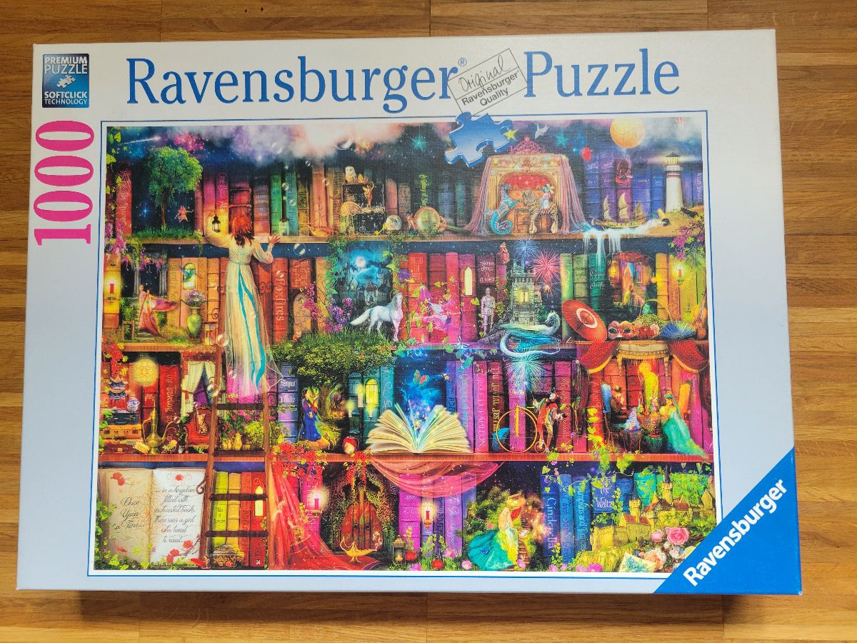 Puzzle: Magische Märchenstunde von Ravensburger (1000 Teile) - Wanderpuzzle #111