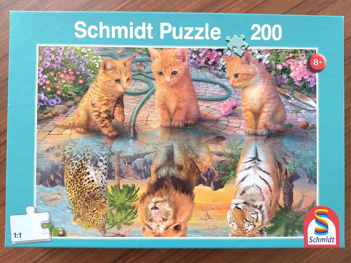 Puzzle: Wenn ich groß bin... von Schmidt (200 Teile) - Wanderpuzzle #121