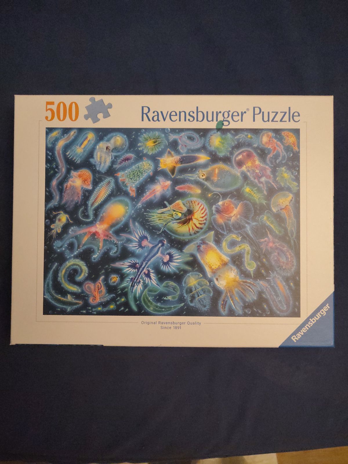 Puzzle: Underwater Species von Ravensburger (500 Teile) - Wanderpuzzle #125