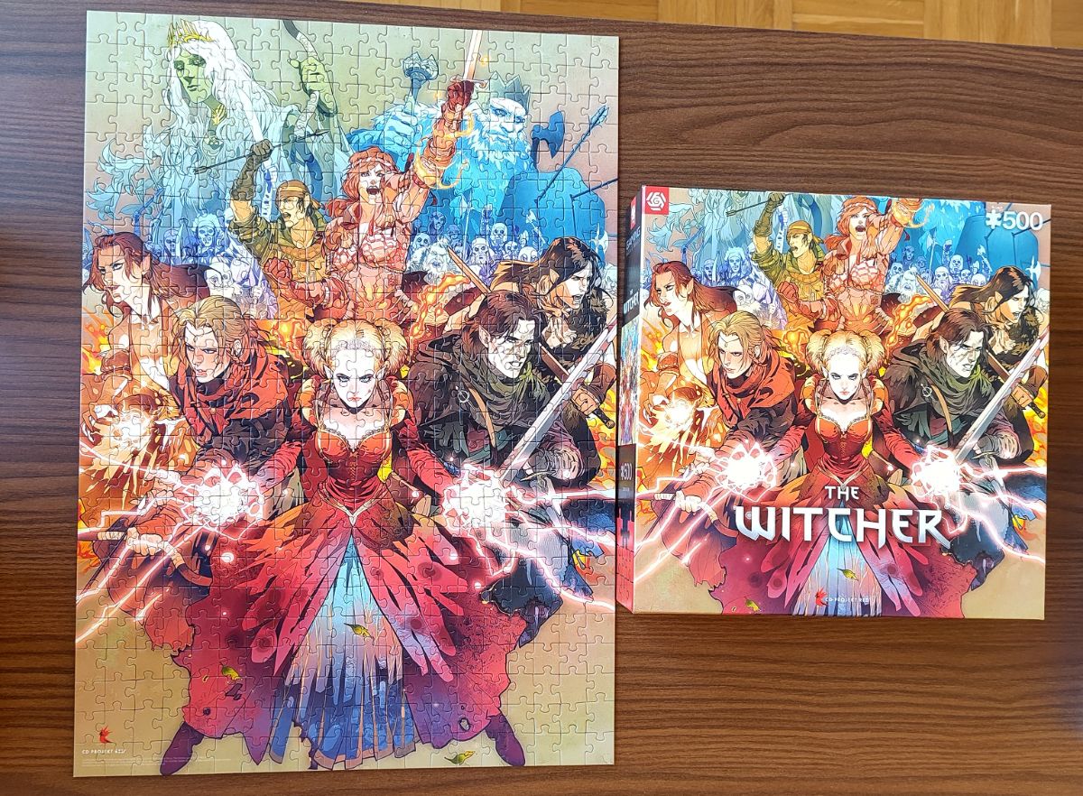 Puzzle: The Witcher von Good Loot Puzzle (500 Teile) - Wanderpuzzle #127