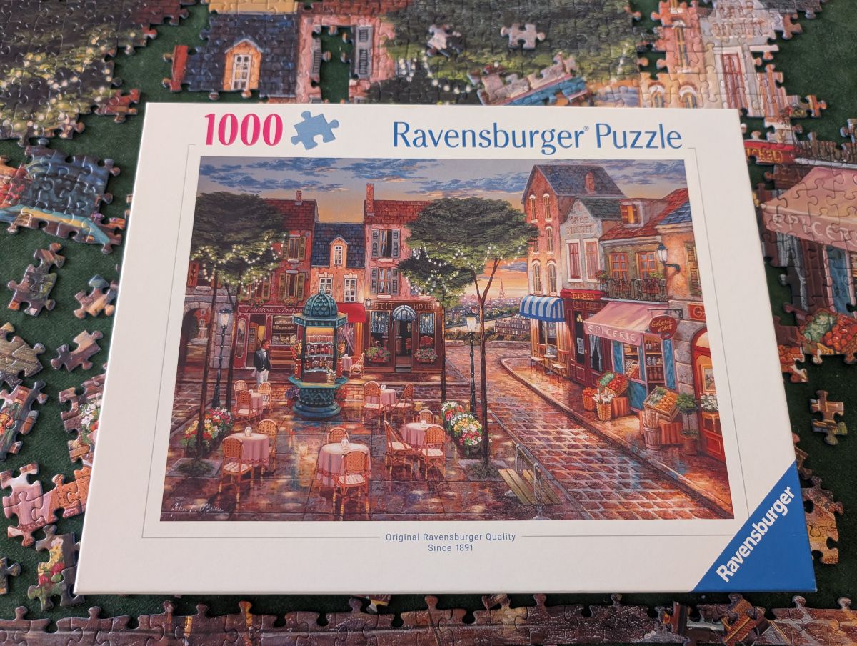 Puzzle: Paris Impressionen von Ravensburger (1000 Teile) - Wanderpuzzle #135