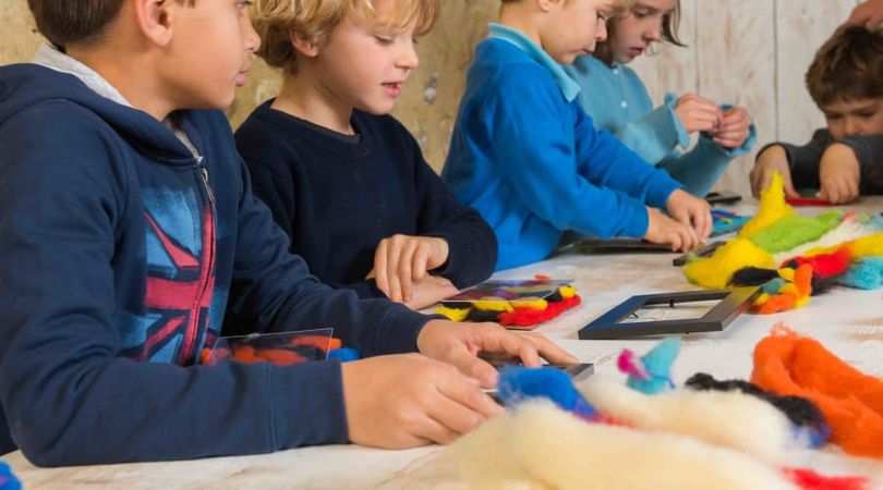 Atelier Laine & Animaux à la Ferme de Gally de Sartrouville