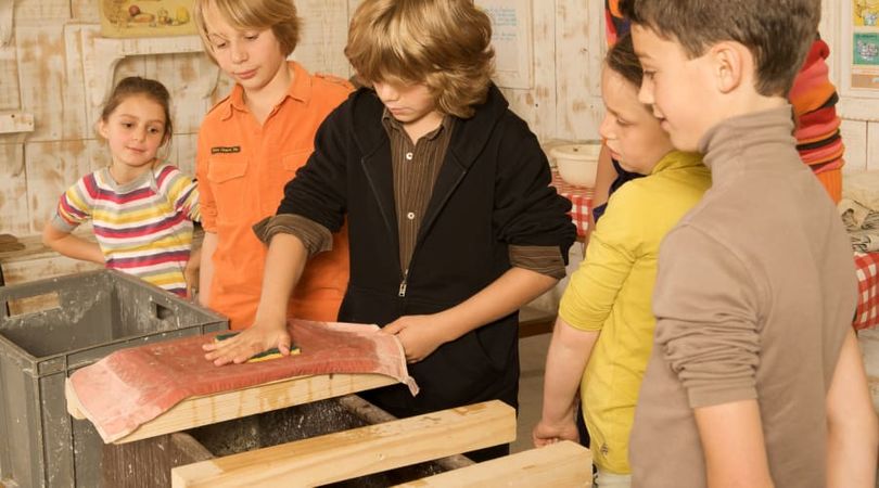 Atelier Papier & Animaux à la Ferme de Gally de St-Cyr-l'Ecole