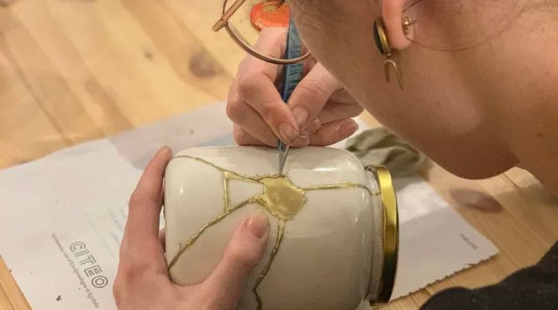 Atelier d'initiation au Kintsugi à Paris 14ème