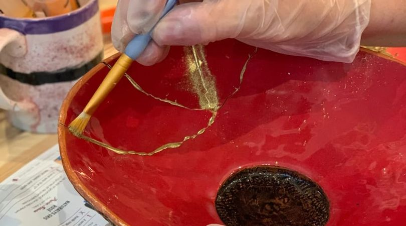 Atelier d'initiation au Kintsugi à Paris 17ème