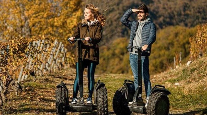 Balade en Segway et dégustation de vin à Chignin (73)