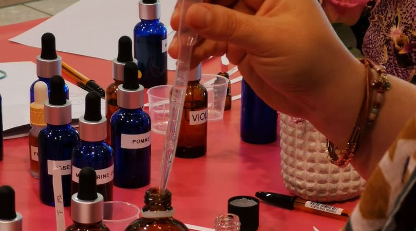 Demi-journée atelier de création de parfum à Nancy (54)