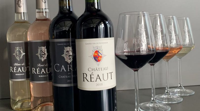 Visite & dégustation de 4 vins au Château Réaut à Rions (33)