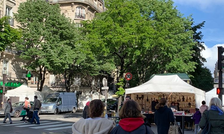 Brocante - Rue de Vouillé (15e)