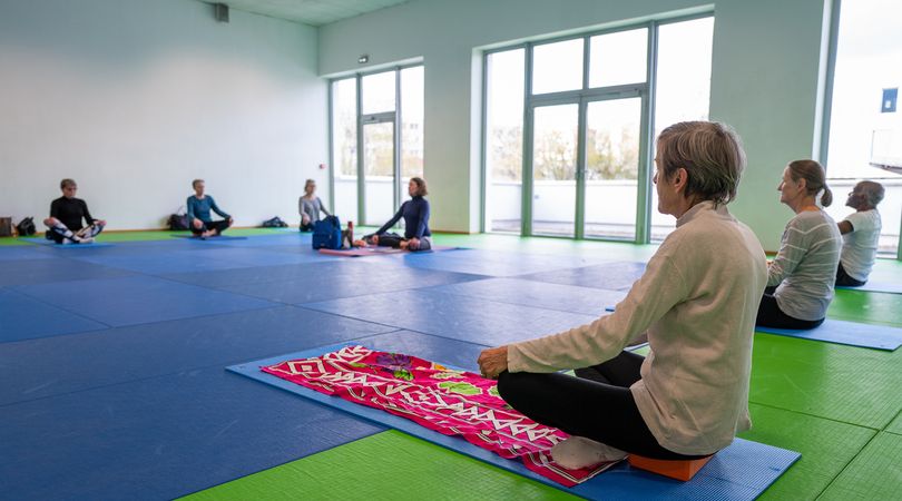 Paris Sport Dimanches : stretching pilates place de la Nation