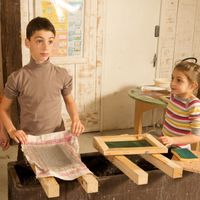 Atelier Papier & Animaux à la Ferme de Gally de Sartrouville