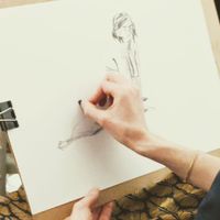 Atelier apéro-dessin modèle vivant à Paris 14ème