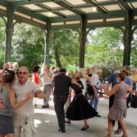 Bal musette au kiosque Montsouris