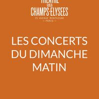 LES CONCERTS DU DIMANCHE MATIN