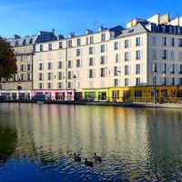 Le long du canal Saint-Martin