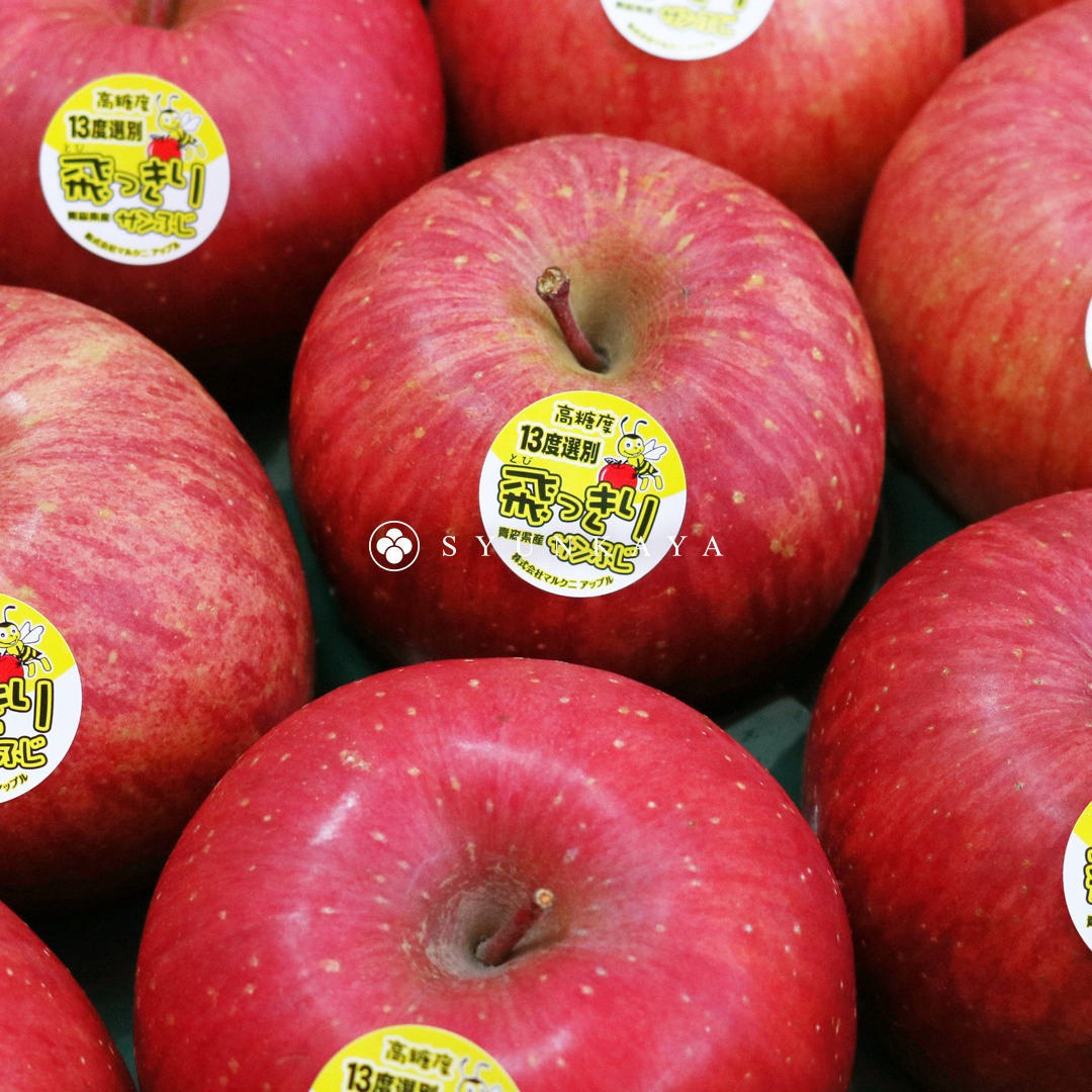 青森小蜜蜂富士蘋果原裝箱