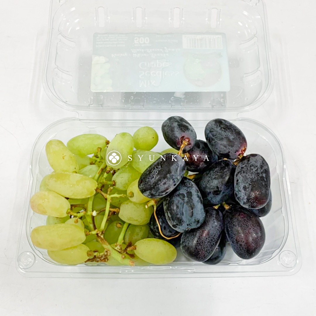 印度手指葡萄,青無籽葡萄,無籽手指葡萄,月亮葡萄,雙色葡萄推薦,新鮮進口葡萄