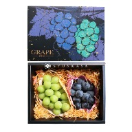 Two-color grape gift box, Mid-Autumn gift box, fruit gift box, corporate gift giving, souvenir gift for visiting patients