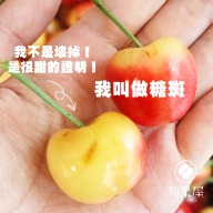 white cherry, Rainier cherry, US cherry, imported fruit box, summer fruit, sweet cherry, seasonal fruit, cherry gift, fruit delivery, gourmet fruit