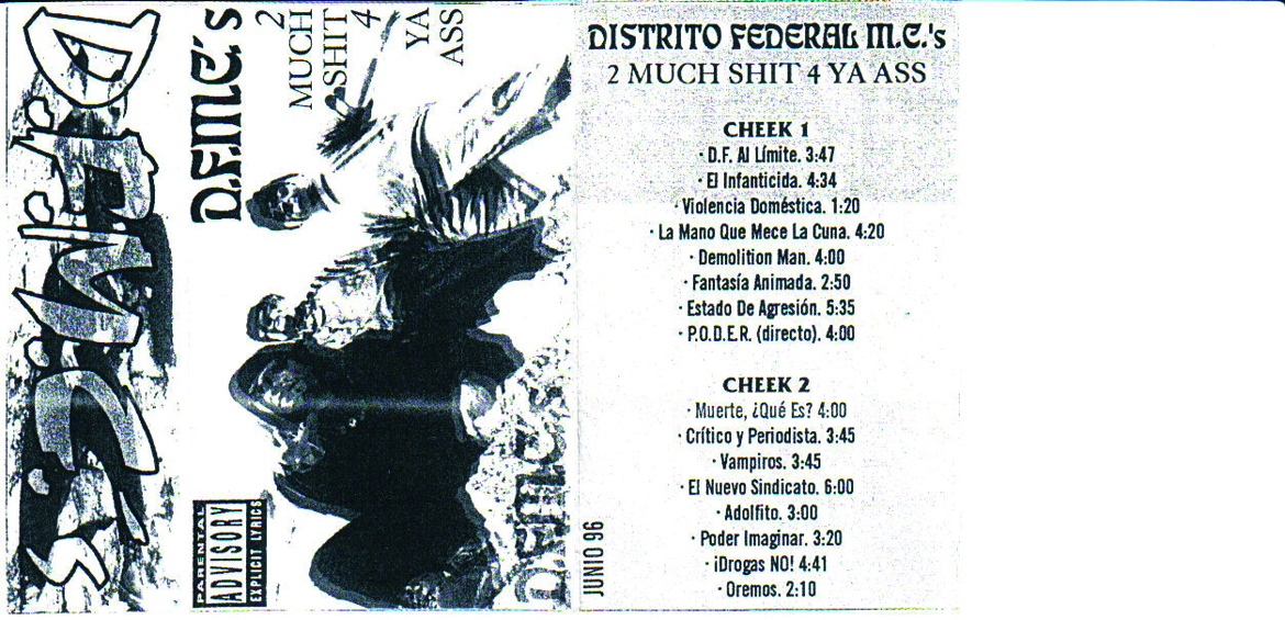 Portada de 2 much shit 4 ya ass