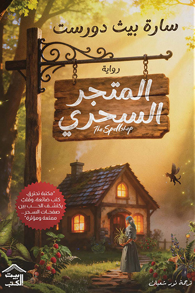 غلاف كتاب المتجر السحري