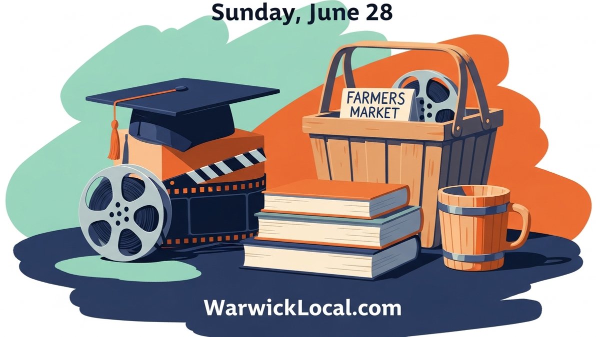Warwick Celebrates Grads and Greets Summer at the Farmers Market!