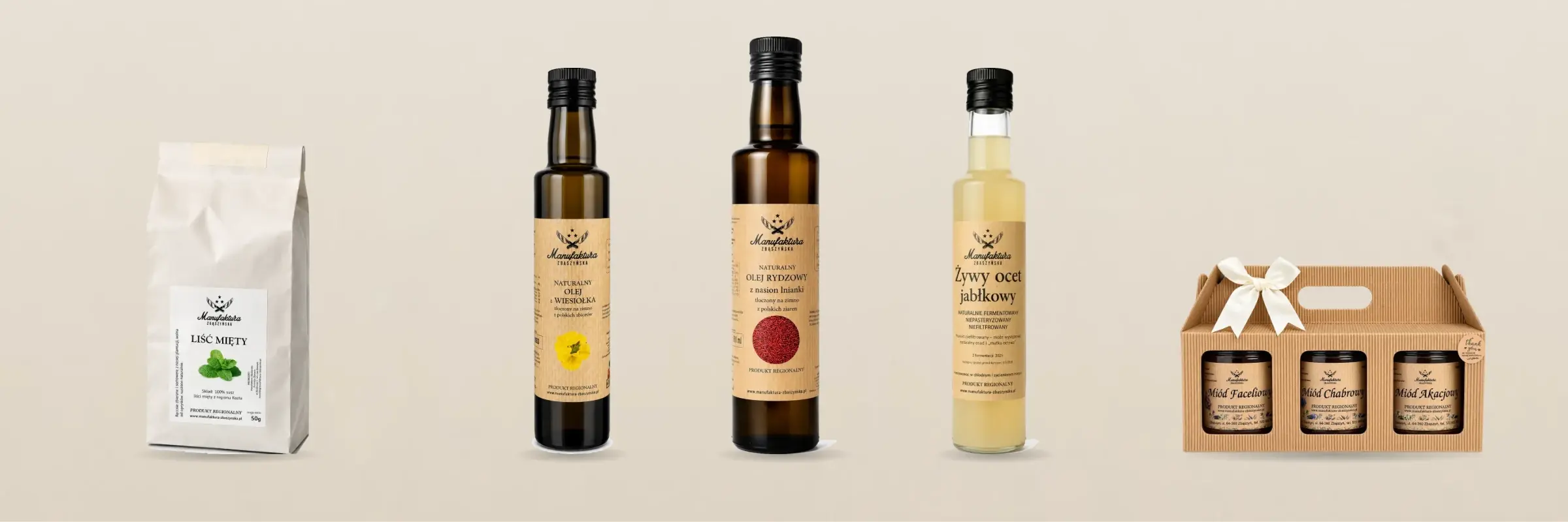 Produkty Manufaktury Zbąszyńskiej