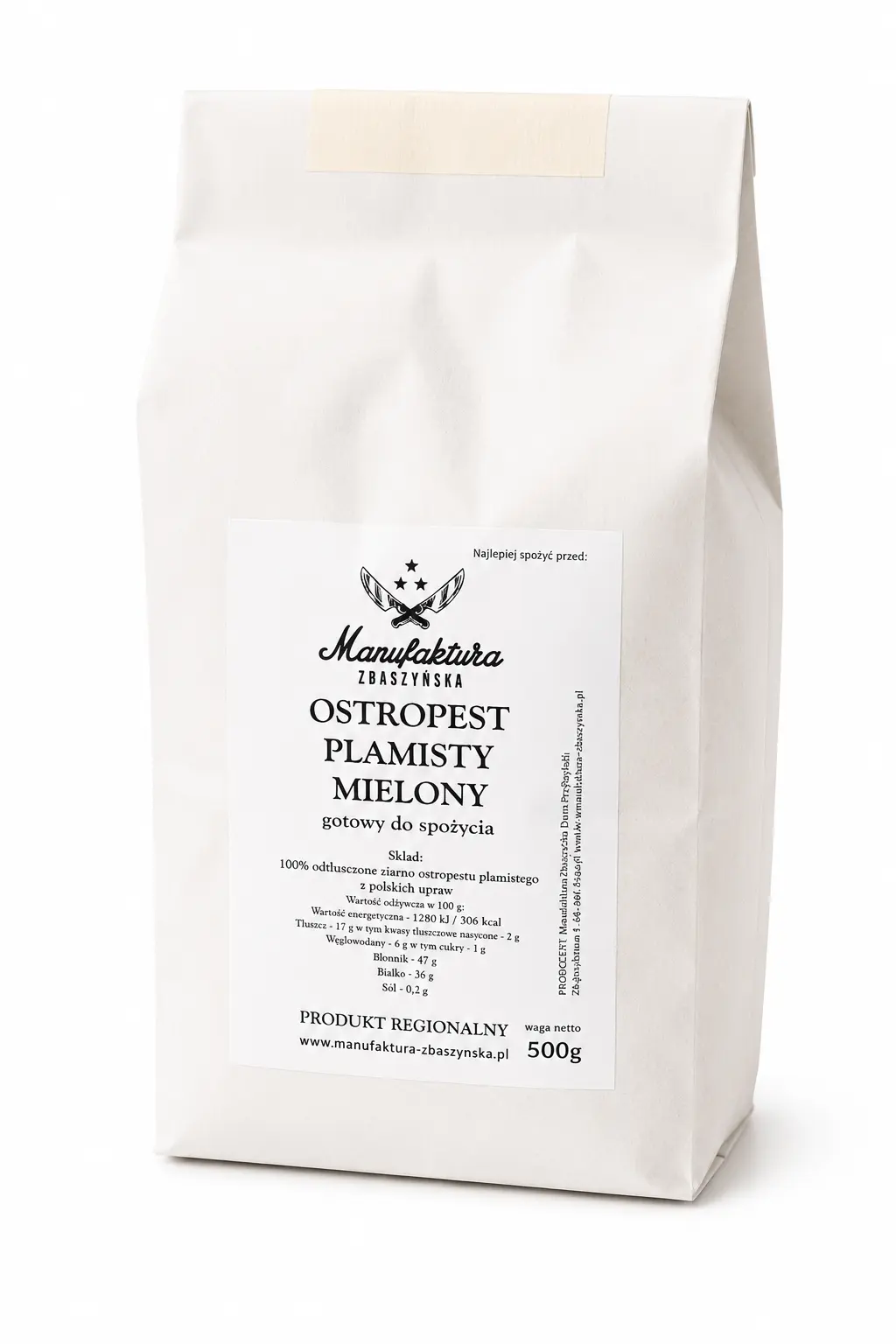 OSTROPEST PLAMISTY MIELONY Manufaktura-Zbąszyńska 0,5KG