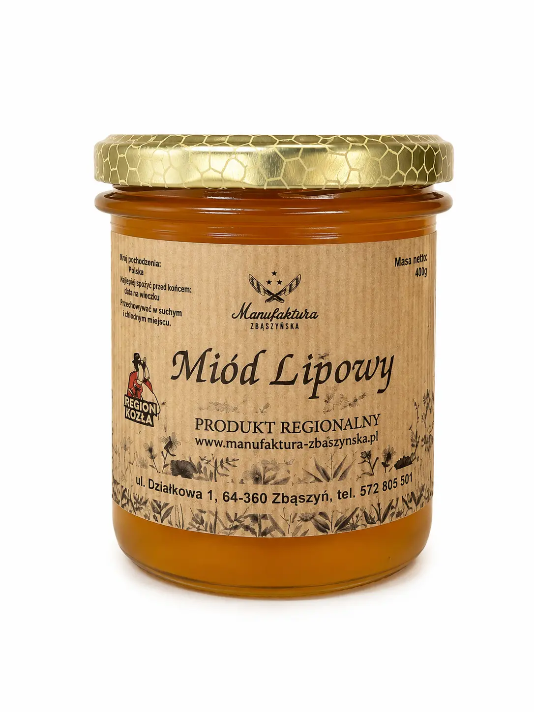 MIÓD LIPOWY Manufaktura-Zbąszyńska