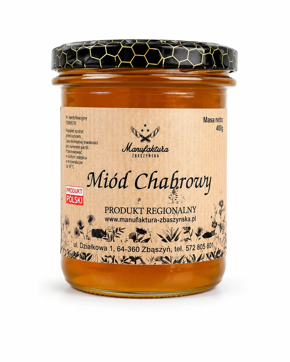 MIÓD CHABROWY Manufaktura-Zbąszyńska