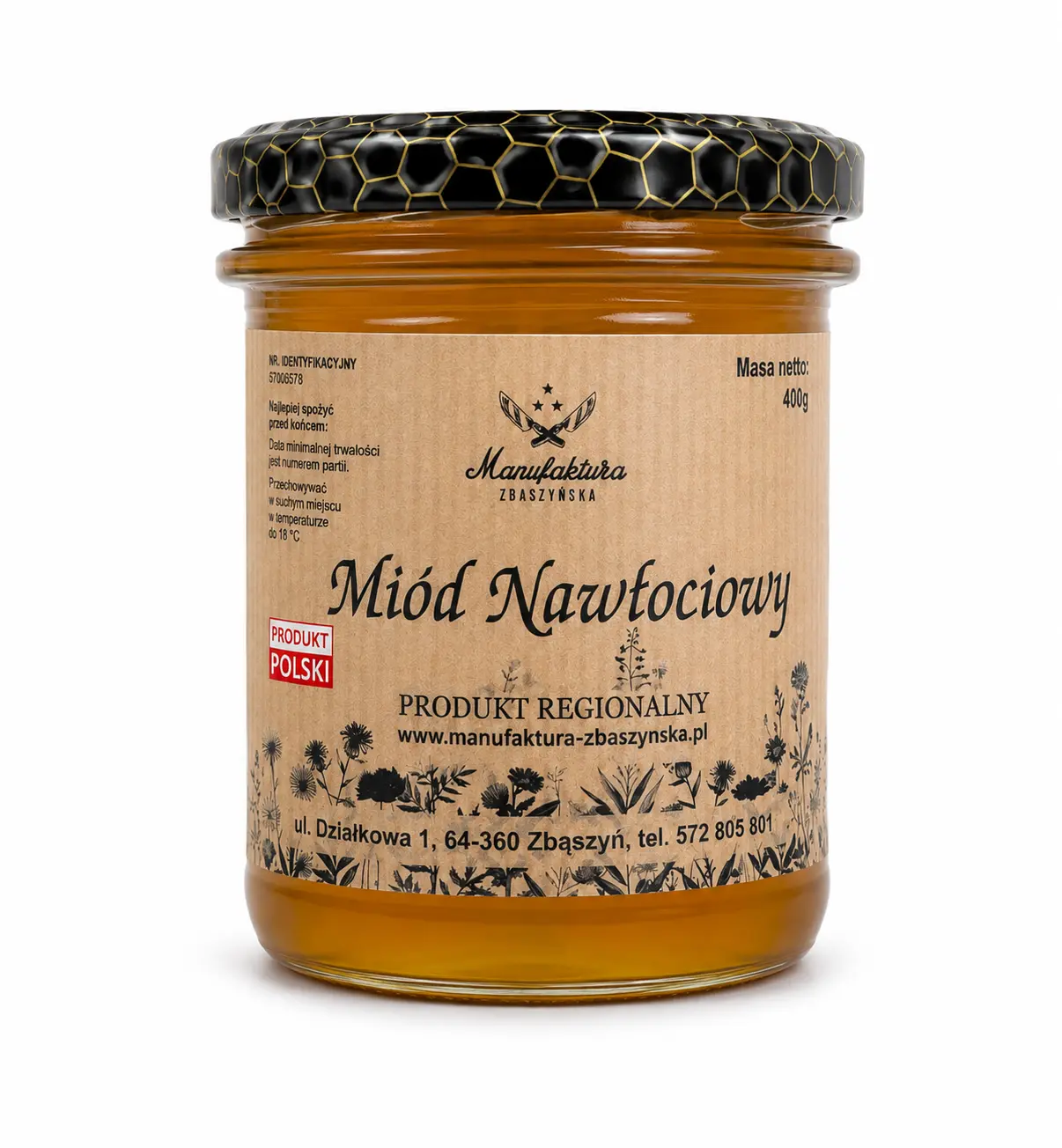MIÓD NAWŁOCIOWY Manufaktura-Zbąszyńska