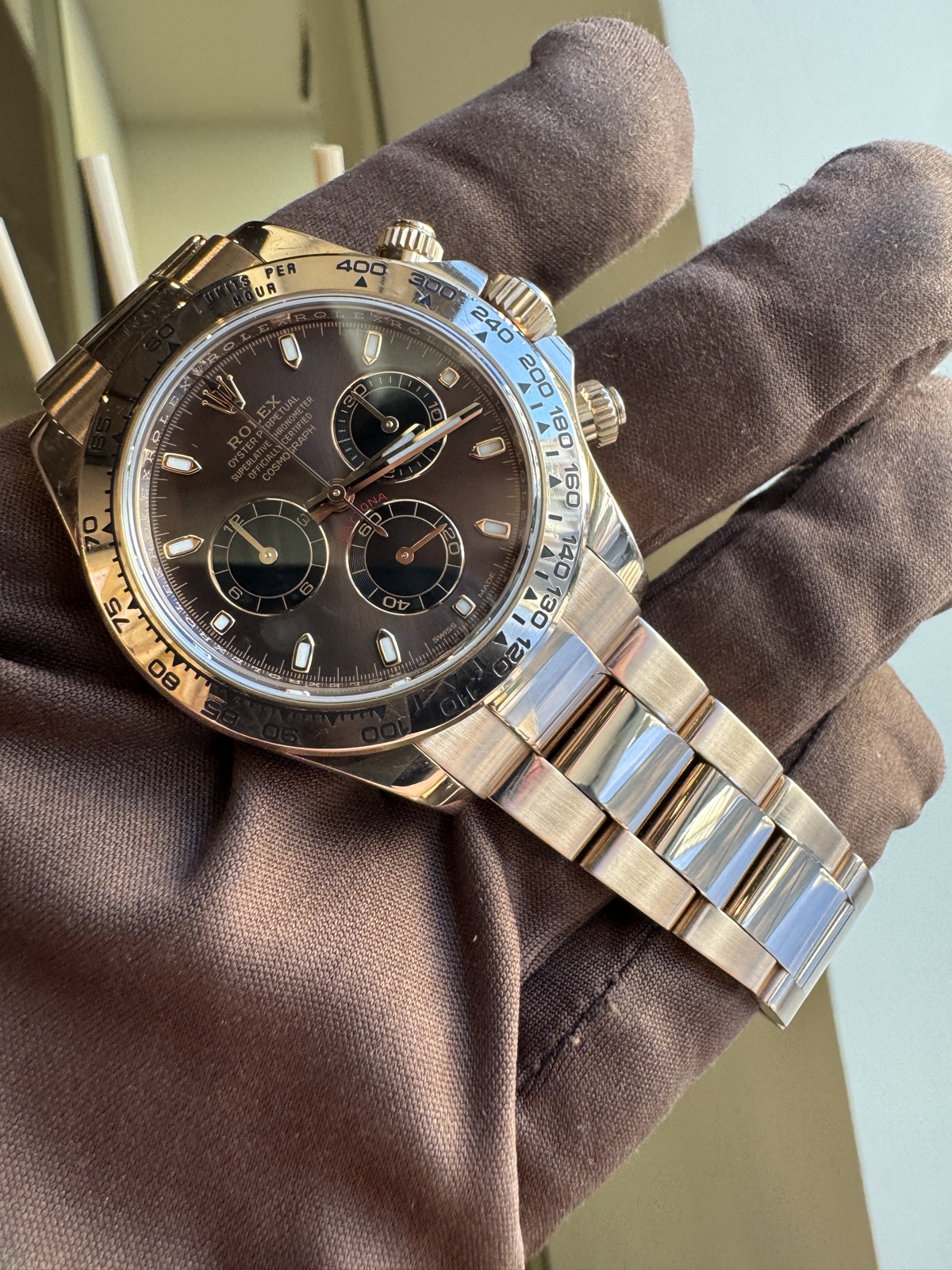 Rolex Daytona Oro Rosa