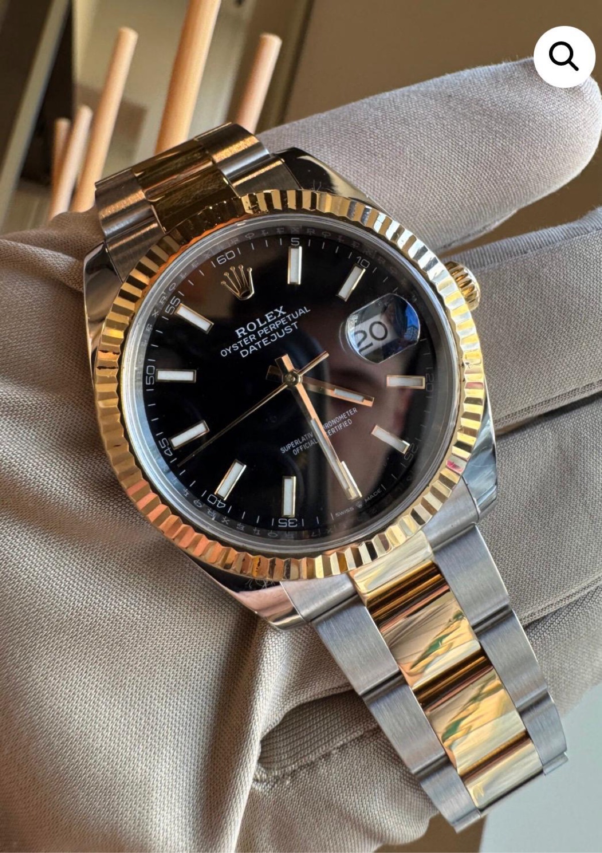 Rolex CV Le Luxe Datejust