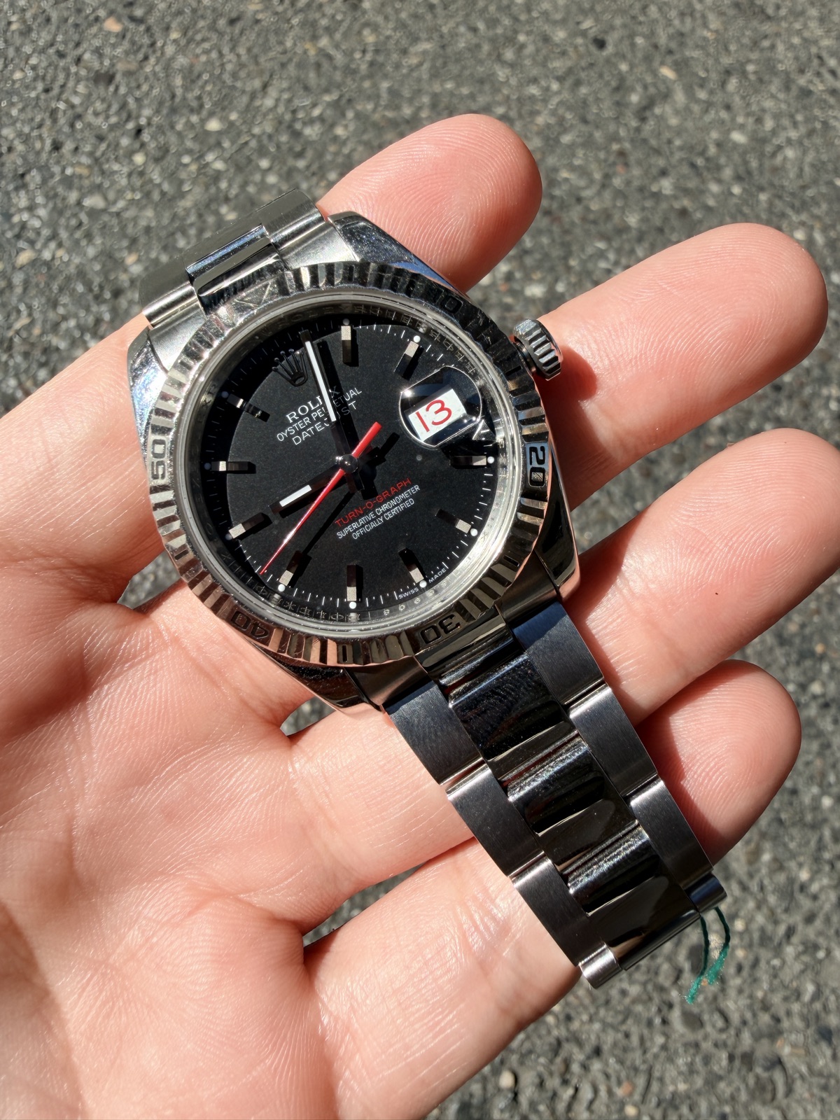 Rolex LE LUXE DE MILAN Turn O Graph