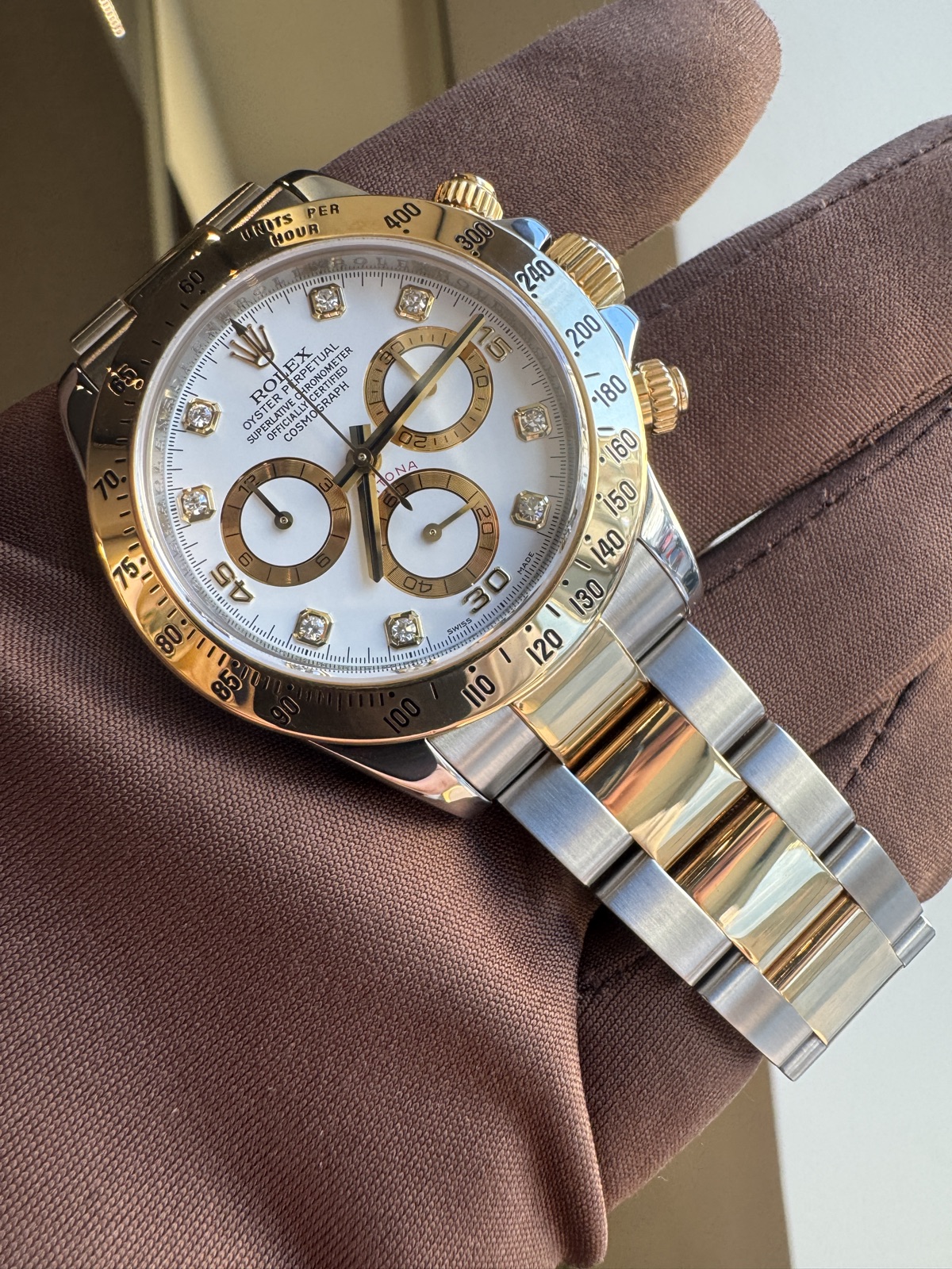 Rolex CV 113/202026 Daytona Bianco Brilly